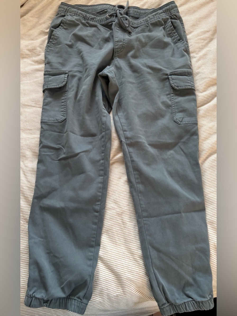 Natural Reflections Women's Cargo Jogger Pants in Slate